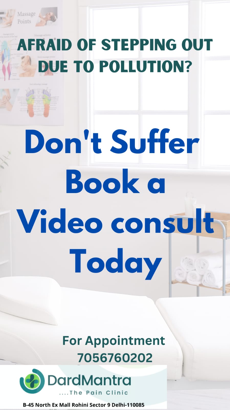 Dont Suffer Book A Video Consult Today